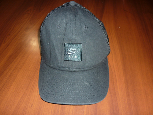 E Gorra Trucker Nike Air Negra Talle Unico Art 65910