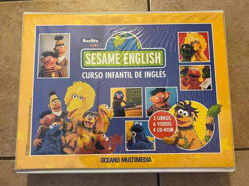 Curso Infantil De Inglés Plaza Sésamo (sesame English) (Usado)