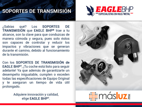 (1) Soporte Transmisión Tras Sierra 3500hdc V8 8.1l 07 Eagle