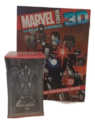 Figura Colección Marvel 3d War Machine Entrega 23