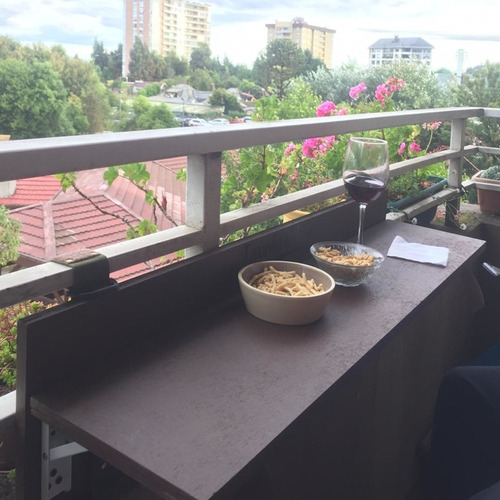 Mesa Plegable Para Baranda Terraza 150cm, Gianini Tavolo&bar