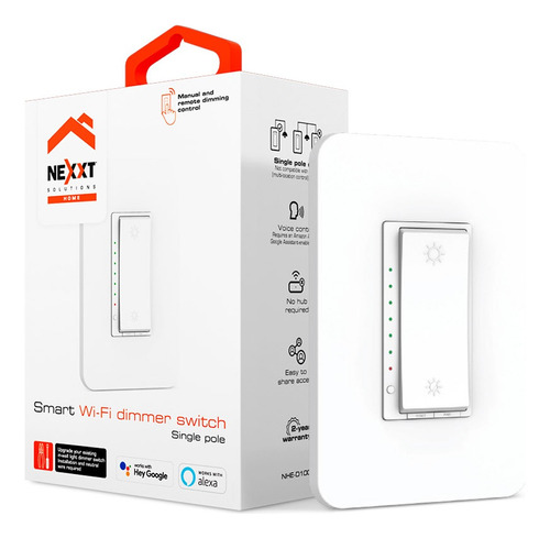 Atenuador De Luz Con Conexión Wi-fi Nexxt Nhe-d100