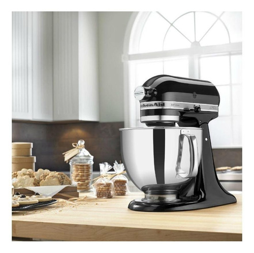 Imagen 3 de 3 de Batidora de pedestal KitchenAid Professional 600 Series KP26M1X onyx black 60 Hz 120 V