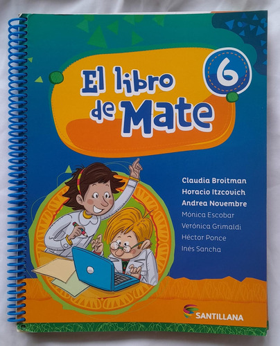 El Libro De Mate 6 Santillana