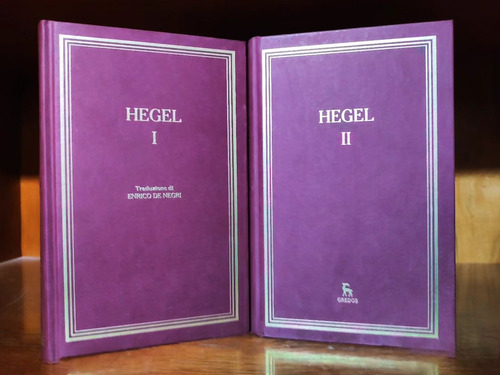 Hegel I Y Ii - Grandes Pensadores - Gredos - Tapa Dura