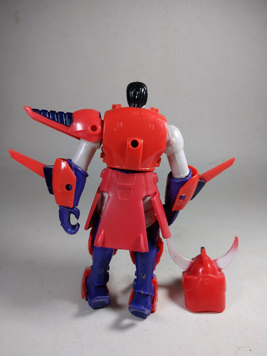 Boneco Samurai Warriors Vermelho *ler Descrição (Usado)