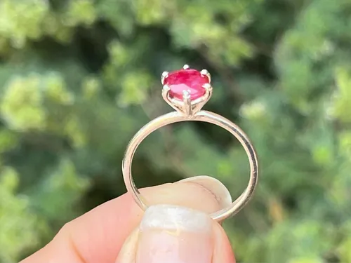 Anillo Compromiso Plata 925 Rub