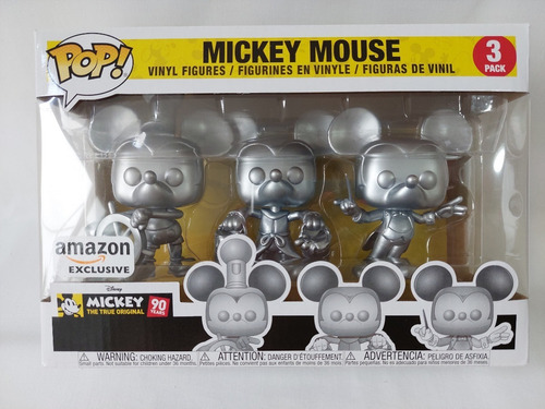 Funko Pop Mickey 3 Pack 425 426 428 Amazon Exclusive (Usado)