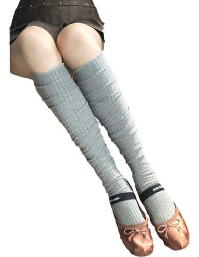Calcetines Blancos De Algodón Para Mujer, Cálidos Y Cómodos