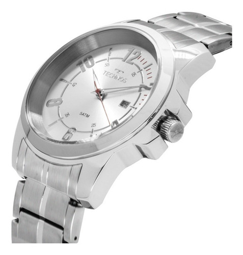 Relógio Aço Inoxidável Masculino Quartzo Technos 2115mmw/1k