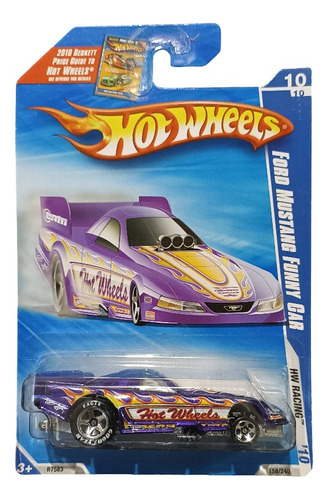 Hot Wheels Ford Mustang Funny Car Racing 2010