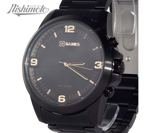 Relógio X-games Masculino Led Xmnsa002 P2px Digital Preto