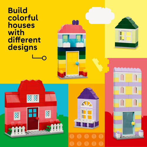 Set De Construcción Lego Classic Creative Houses 11035 Para