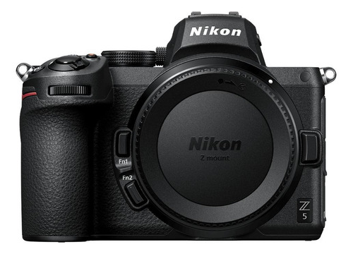 Imagen 1 de 6 de Nikon Z5 sin espejo color  negro