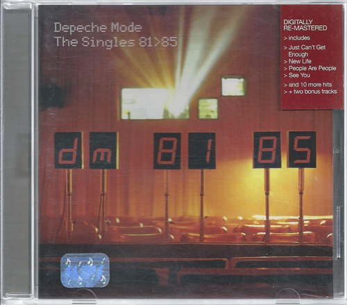 Depeche Mode The Singles 81-85 Cd Nacion Edició 1998 Intacto