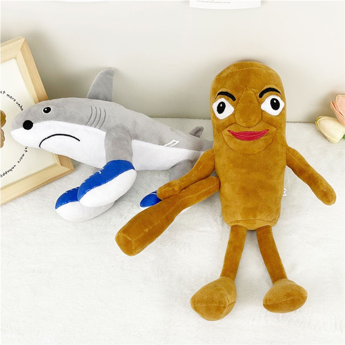 5pc Tung Tung Tung Sahur Tiburón Muñecos De Peluche Italiano