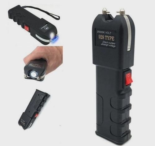 Linterna táctica de autodefensa color luz blanca