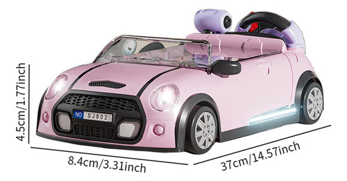 Juguetes Con Volante, Juego De Carreras De Autos De Rosa