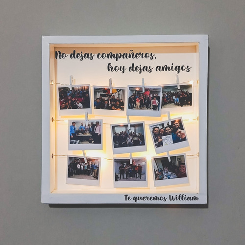 Cuadro De Fotos Polaroid Personalizado