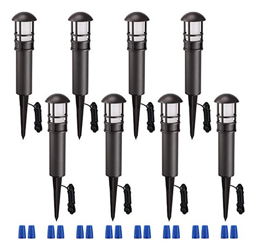 8-pack Low Voltage Landscape Lights Pathway, 3w 12v Led...