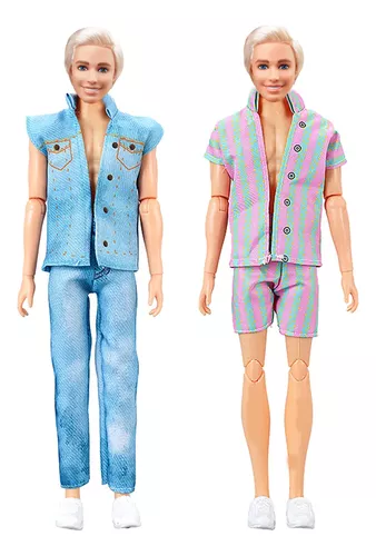 Kit com 10 Conjuntos De Roupas Para Bonecas Barbie - Não Repete no