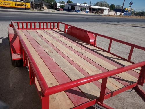 Remolquito Traila Agro 6t-16 6 Ton Cama 16 Pies Precio Neto