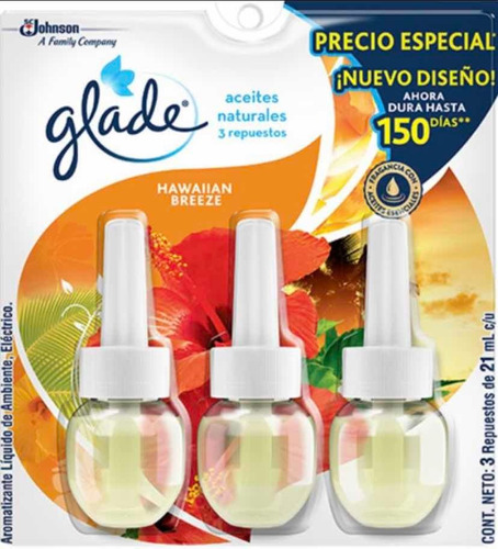 Ambientador Glade Respuesto Glade Hawaiian Breeze