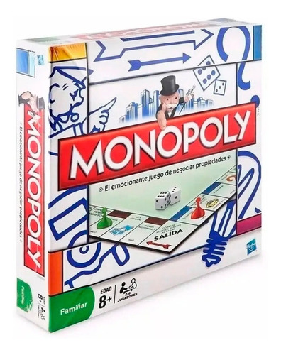 Juego De Mesa Monopoly Popular Original Premium