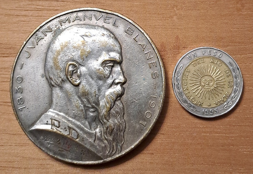 Medalla Juan Manuel Blanes, Montevideo 1941. 50mm 57gr