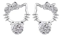 Comprar Aros Hello Kitty De Plata Esterlina