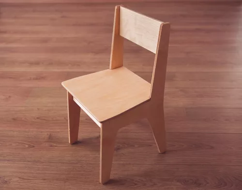 Silla Para Niños De Madera Ajustable Montessori Nanu 6 Meses