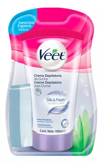 Crema depilatoria Veet Skill & Fresh corporal de ducha 150 ml