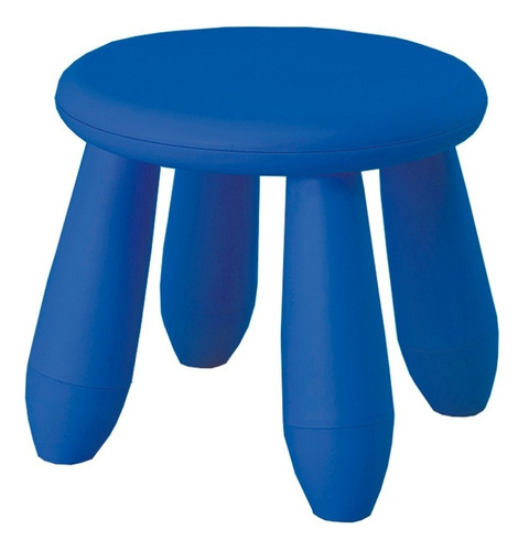 Imagen 1 de 6 de Banquito Plástico Infantil Para Chicos Niños Símil Ikea
