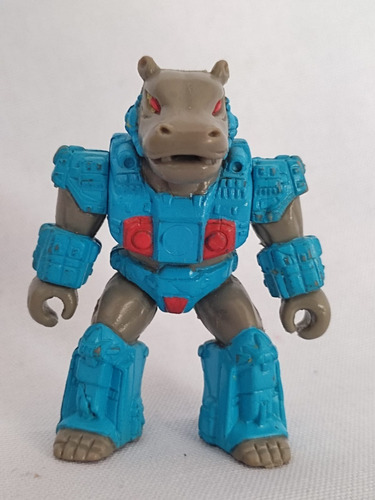 Humongous Hippo Con Detalle Battle Beasts Hasbro Vintage