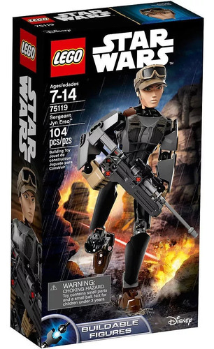 75119 Lego Star Wars Sargento Jyn Erzo Set Para Construcción