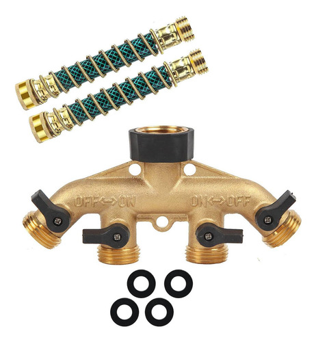 Divisor De Manguera De Jardín, Conector De Manguera A