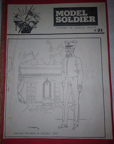 Model Soldier Nº21  Cuadernos De Historia Militar - Soldados