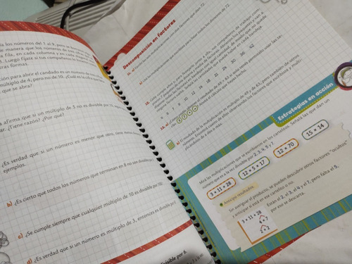Cuaderno De Matemática 5 Santillana En Movimiento Nuevo (Usado)