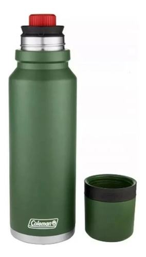 Termo Coleman Matero de acero inoxidable 1.2L verde
