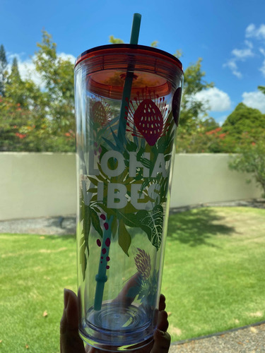 Starbucks Hawaii Collection Aloha Vibe Vaso 24 Oz