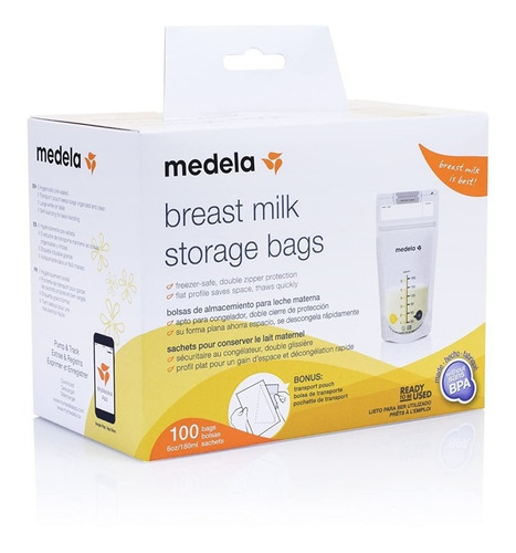 Medela Bolsas De Almacenamiento Para Leche Materna