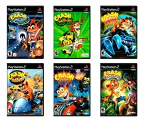 Comprar Compilación Crash Bandicoot Para Ps2 - 6 Juegos Físicos