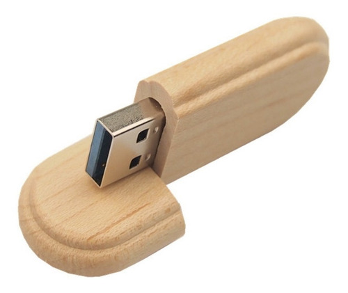 Memoria Vbnm Usb 16 Gb  Madera Lisa 