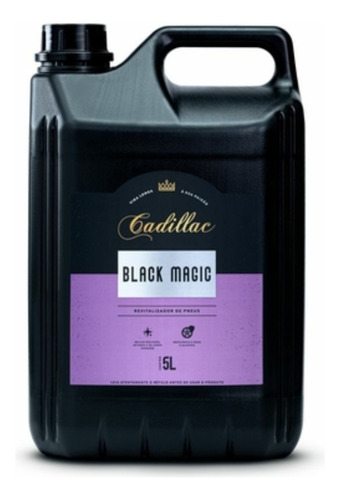 Pneu Pretinho Cadillac Black Magic - 5 Litros