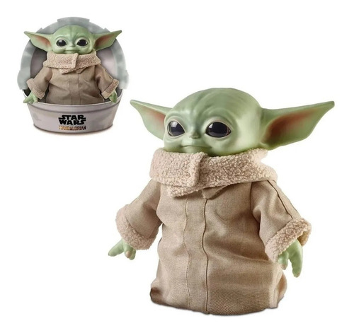 Imagen 2 de 5 de Peluche Baby Yoda The Child 30 Cm Star Wars Mandalorian Matt