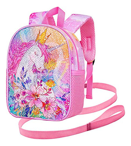 Ccjpx Mochila Para Niños Pequeños Con Correa, 9.5  Baby Girl