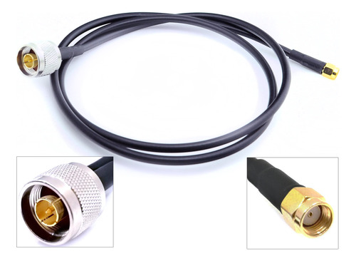 N Macho Rp-sma Conector Antena Pigtail Cable Coaxial 2.4 Ghz