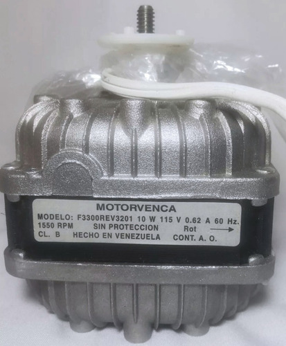 Motor Para Nevera Motorvenca 10w 110v