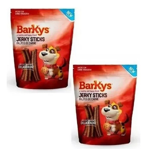 Palitos De Carne Jerky Sticks Barkys 2 Unidades