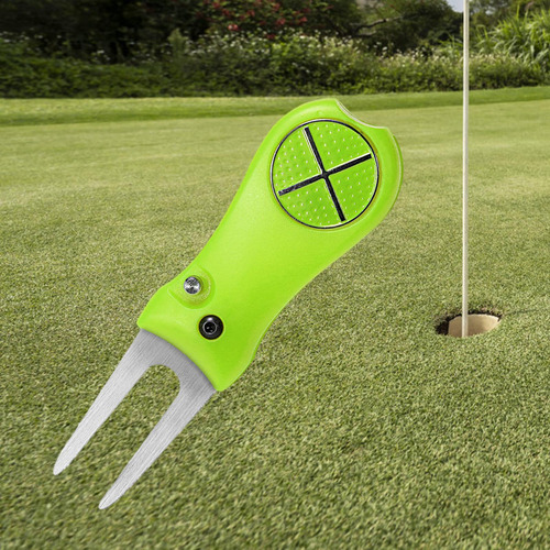 4 Herramienta Divot De Golf, Tenedor Verde Para Putting
